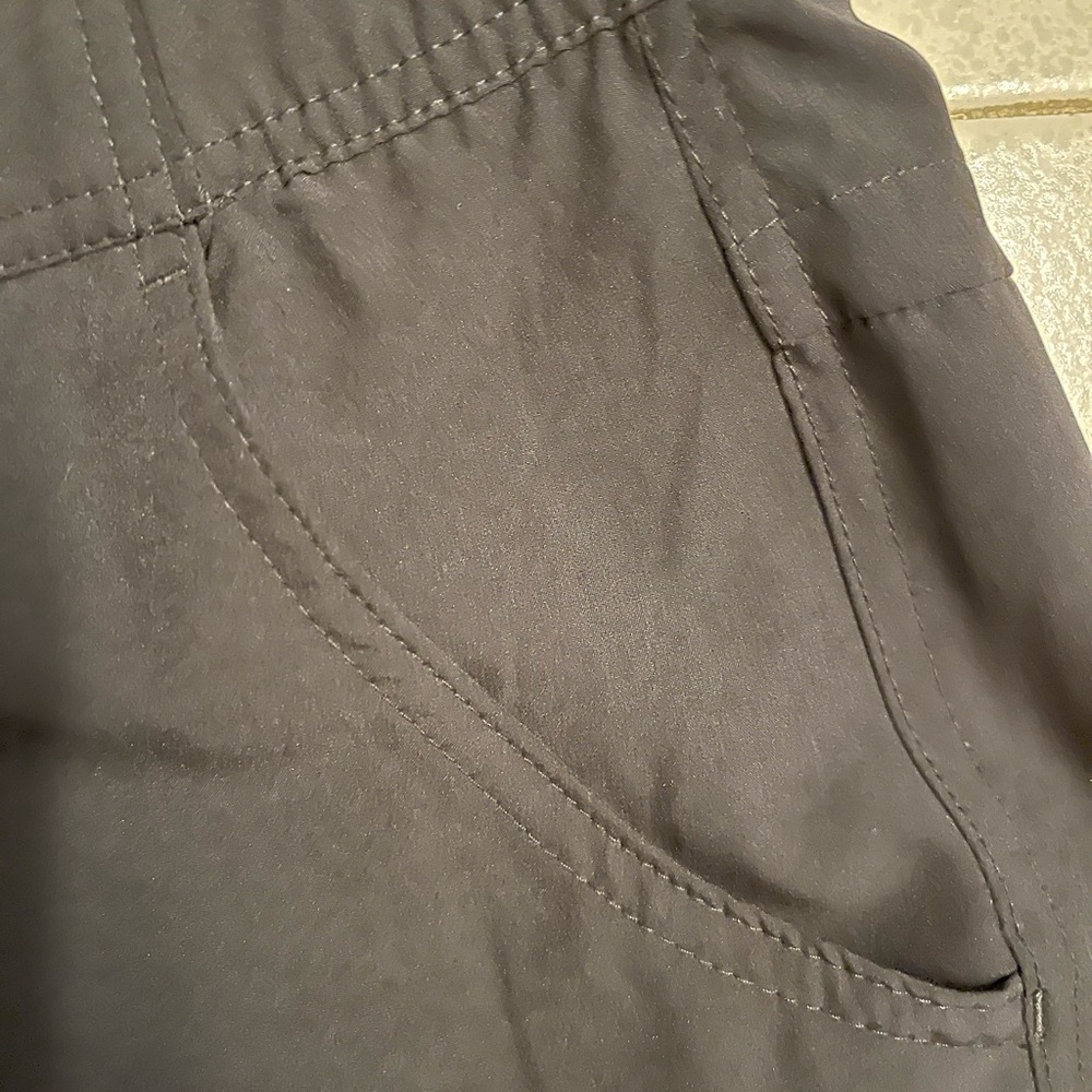 NWT Women’s Eddie Bauer Traveler Ankle Pants Lightweight Black Size XXL - Picture 2 of 8